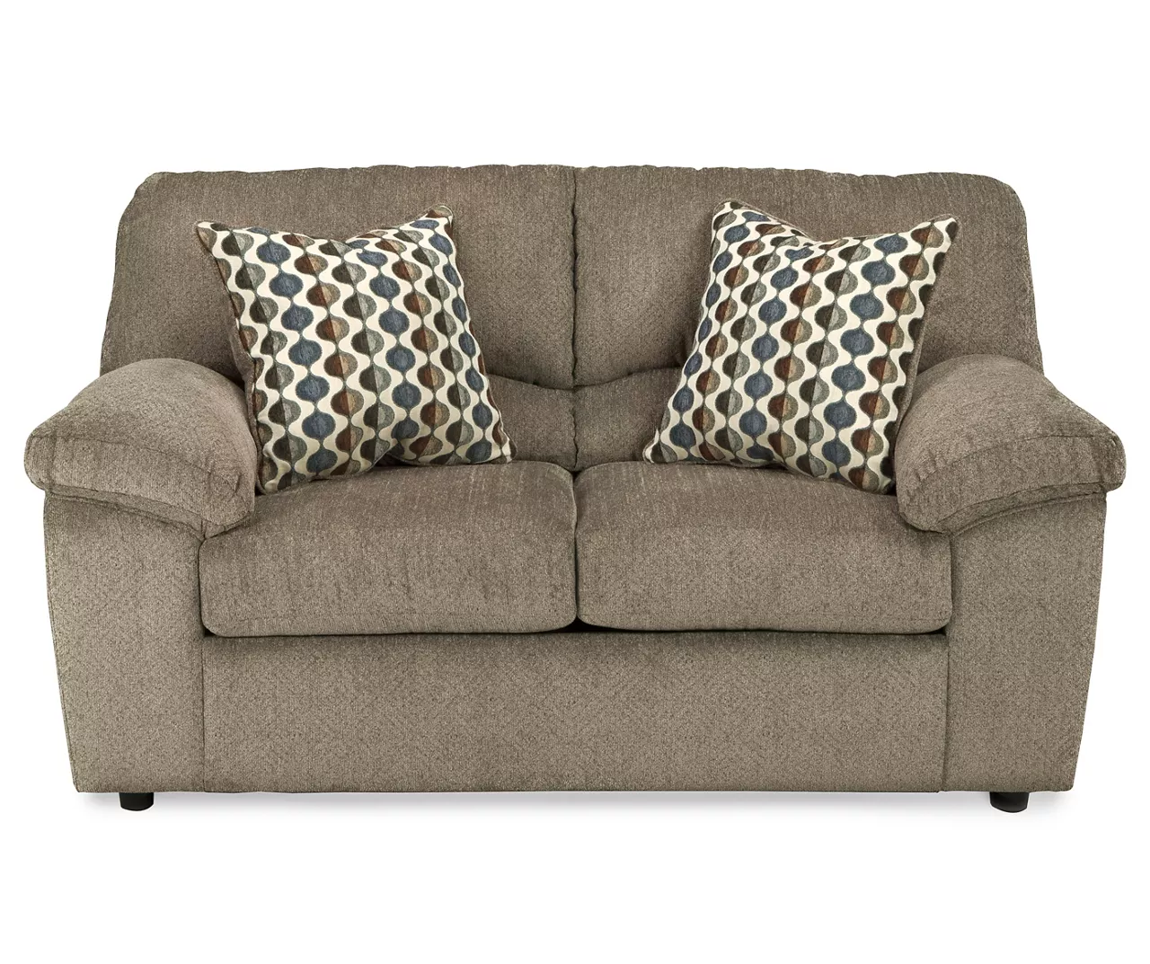 Pindall Brown Loveseat 3 Pindall Brown Loveseat