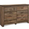 Trinell 6-Drawer Dresser -Optimal furniture sale 810337767