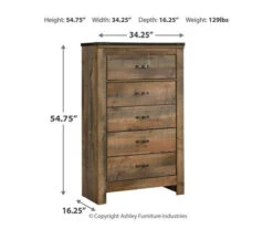Trinell 5-Drawer Chest -Optimal furniture sale 810337768 8