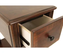 Breegin Brown End Table With Removable Tray -Optimal furniture sale 810363185 10