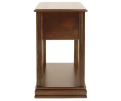 Breegin Brown End Table With Removable Tray -Optimal furniture sale 810363185 2