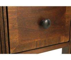 Breegin Brown End Table With Removable Tray -Optimal furniture sale 810363185 4