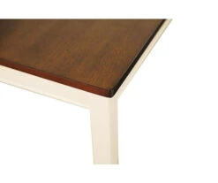 Whitesburg Cottage White & Brown Dining Room Bench -Optimal furniture sale 810363197 5