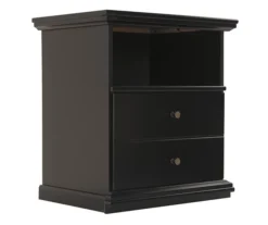 Maribel Black Nightstand -Optimal furniture sale 810363205 2