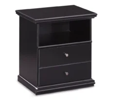 Optimal furniture sale 15 Maribel Black Nightstand