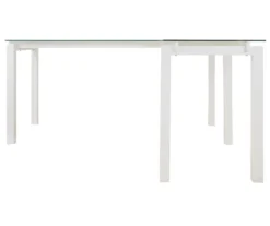 Baraga White L-Shaped Corner Desk -Optimal furniture sale 810389269 7