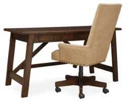 Baldridge Brown Desk -Optimal furniture sale 810389272 5