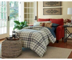 Absalom Natural Chenille Pouf -Optimal furniture sale 810389289 2