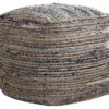 Absalom Natural Chenille Pouf -Optimal furniture sale 810389289 4