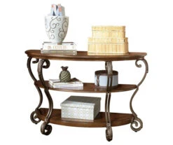 Nestor Brown Console Table -Optimal furniture sale 810408930 5