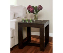 Watson Dark Brown End Table -Optimal furniture sale 810408942 2