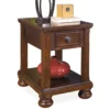 Porter Brown Bun Feet End Table 1 Porter Brown Bun Feet End Table -Optimal furniture sale 810408944 2