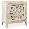 Fossil Ridge White Accent Cabinet -Optimal furniture sale 810431483 2