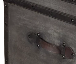 Amsel Gray Storage Trunk -Optimal furniture sale 810458018 6