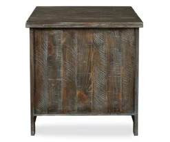 Danell Ridge Brown 2-Door End Table -Optimal furniture sale 810458197 5