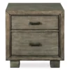 Arnett Smoky Gray Nightstand -Optimal furniture sale 810458207 2