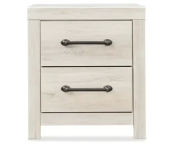Cambeck Whitewash 2-Drawer Nightstand 12 Cambeck Whitewash 2-Drawer Nightstand -Optimal furniture sale 810458216 3