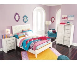 Paxberry Whitewash Carved Medallion Full Headboard 12 Paxberry Whitewash Carved Medallion Full Headboard -Optimal furniture sale 810458221 3 1