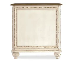 Realyn White & Brown Two-Tone Chairside End Table -Optimal furniture sale 810458285 4