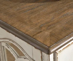 Realyn White & Brown Two-Tone Chairside End Table -Optimal furniture sale 810458285 6