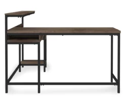Arlenbry Gray L-Shaped Corner Desk -Optimal furniture sale 810485152 4