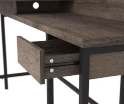 Arlenbry Gray L-Shaped Corner Desk -Optimal furniture sale 810485152 6
