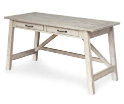 Optimal furniture sale 37 Carynhurst Whitewash Desk