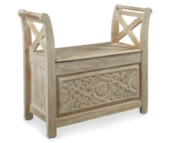 Fossil Ridge Storage Bench