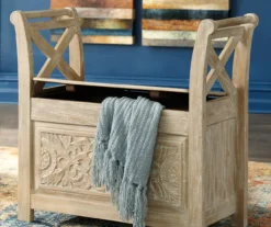 Fossil Ridge Storage Bench -Optimal furniture sale 810495204 4