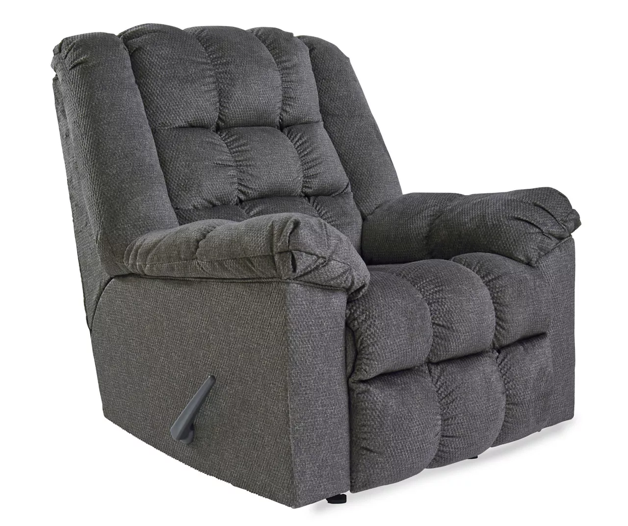 Drake Charcoal Rocker Recliner 6 Drake Charcoal Rocker Recliner - Image 4