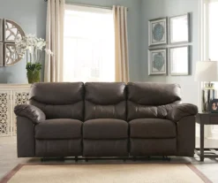 Boxberg Teak Faux Leather Reclining Sofa 10 Boxberg Teak Faux Leather Reclining Sofa -Optimal furniture sale 810519659 2