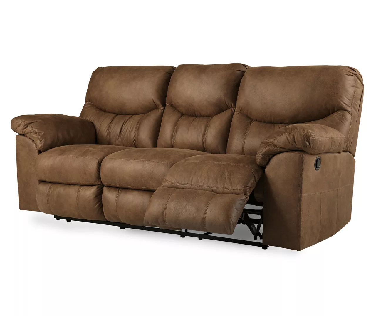 Boxberg Bark Faux Leather Reclining Sofa 5 Boxberg Bark Faux Leather Reclining Sofa - Image 3