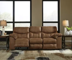 Boxberg Bark Faux Leather Reclining Sofa 11 Boxberg Bark Faux Leather Reclining Sofa -Optimal furniture sale 810519664 2