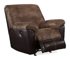 Follett Coffee Faux Leather Rocker Recliner -Optimal furniture sale 810519692 1