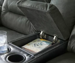 Earhart Faux Leather Reclining Console Loveseat -Optimal furniture sale 810519695 5