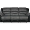 Earhart Faux Leather Reclining Sofa -Optimal furniture sale 810519696