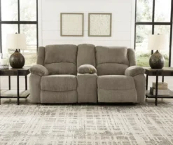 Draycoll Pewter Reclining Console Loveseat -Optimal furniture sale 810519716 4