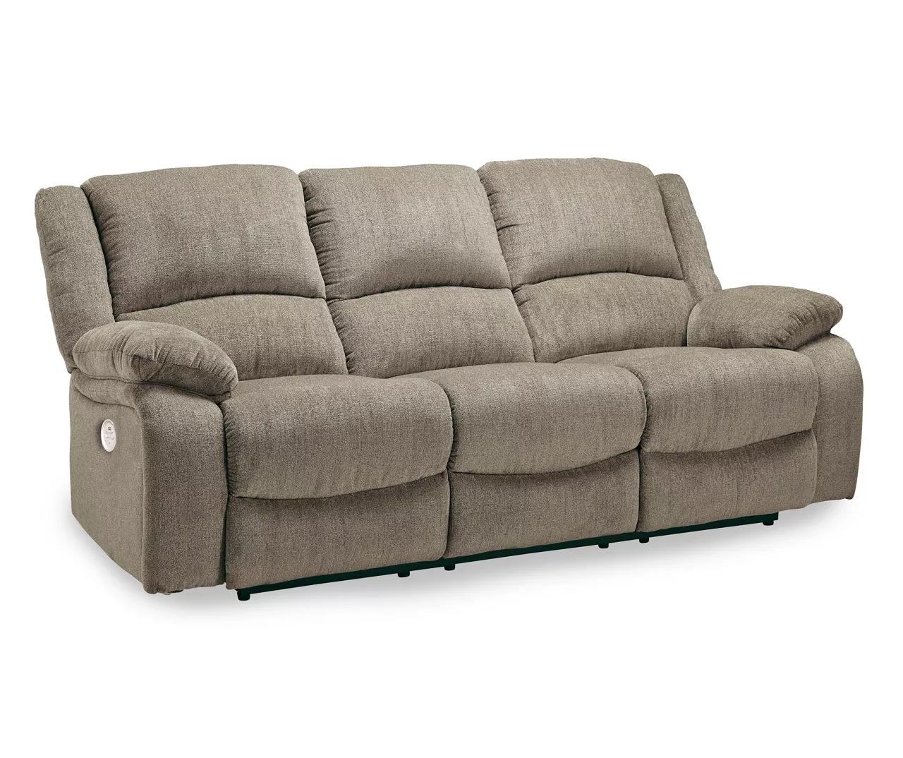Draycoll Pewter Power Reclining Sofa 3 Draycoll Pewter Power Reclining Sofa