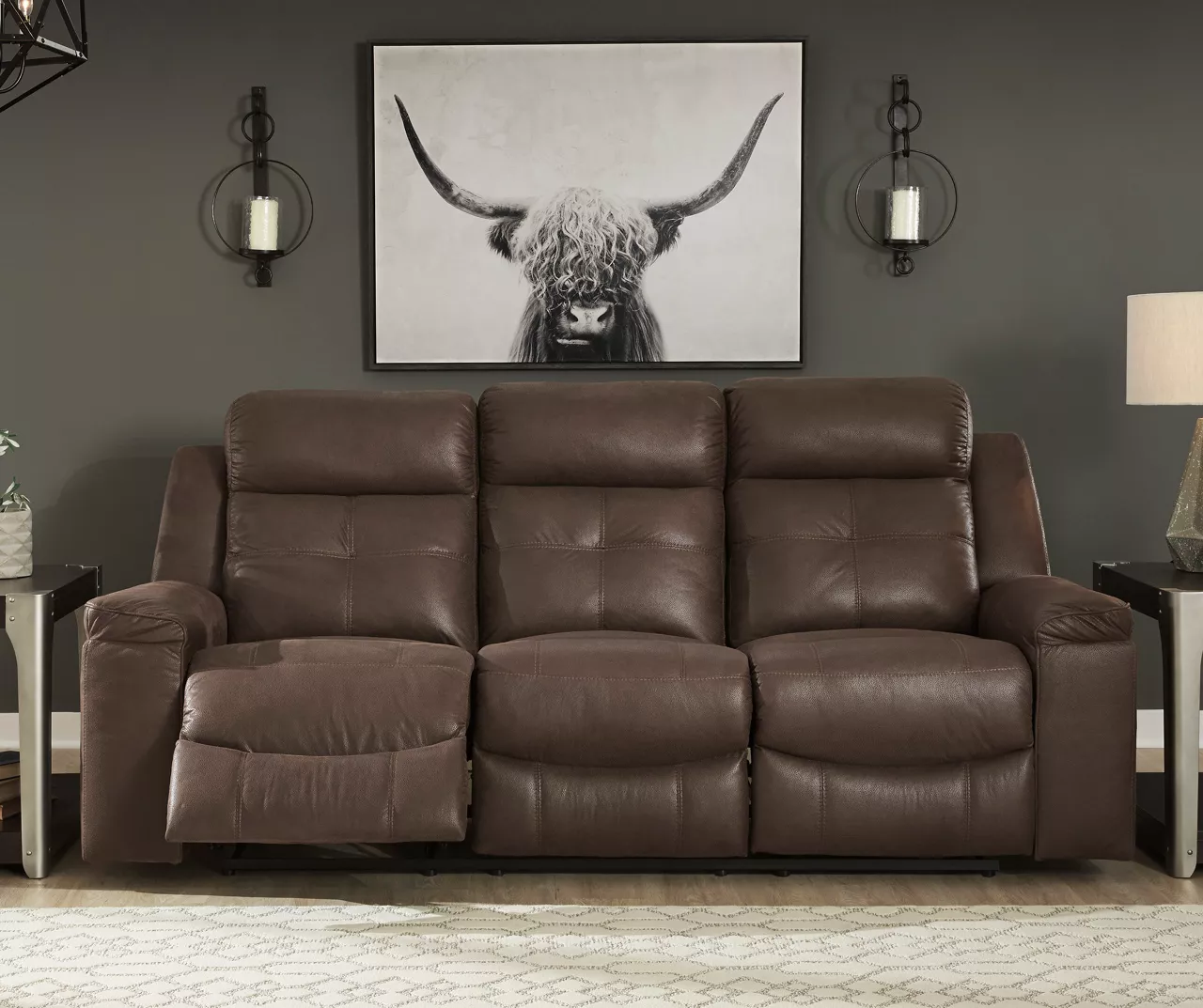 Jesolo Coffee Reclining Sofa 7 Jesolo Coffee Reclining Sofa - Image 5