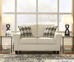 Abinger Cream Loveseat -Optimal furniture sale 810519731 4
