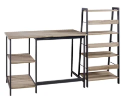 Soho 2-Piece Home Office Desk & Bookshelf Set 10 Soho 2-Piece Home Office Desk & Bookshelf Set -Optimal furniture sale 810542285 2