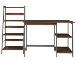 Soho 2-Piece Wooden Desk & Bookcase Set -Optimal furniture sale 810542289 6