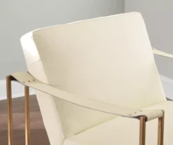 Kleemore Ostrich Embossed Leather Accent Chair 12 Kleemore Ostrich Embossed Leather Accent Chair -Optimal furniture sale 810542293 4