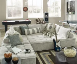 Bales Checkered Taupe Upholstered Accent Chair -Optimal furniture sale 810542299 11