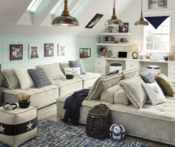 Bales Checkered Taupe Upholstered Accent Chair -Optimal furniture sale 810542299 15