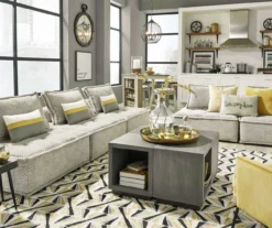 Bales Checkered Taupe Upholstered Accent Chair -Optimal furniture sale 810542299 6