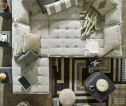 Bales Checkered Taupe Upholstered Accent Chair -Optimal furniture sale 810542299 9