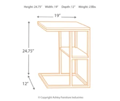 Forestmin Wood Cantilever Accent Table -Optimal furniture sale 810542304 2