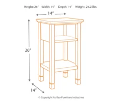 Signature Design By Ashley Marnville Accent Table With USB Ports -Optimal furniture sale 810542308 2
