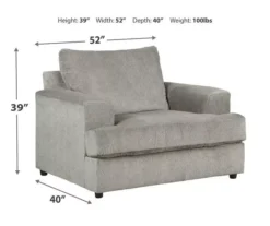 Soletren Ash Oversize Armchair -Optimal furniture sale 810587413 21 1